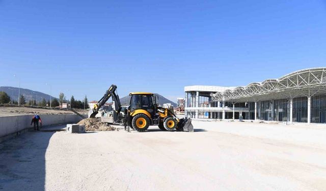 Yeni otogar inşaatında son rötuşlar yapılıyor