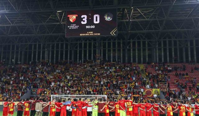 Göztepe, son 5 iç saha maçında 1 kez kaybetti