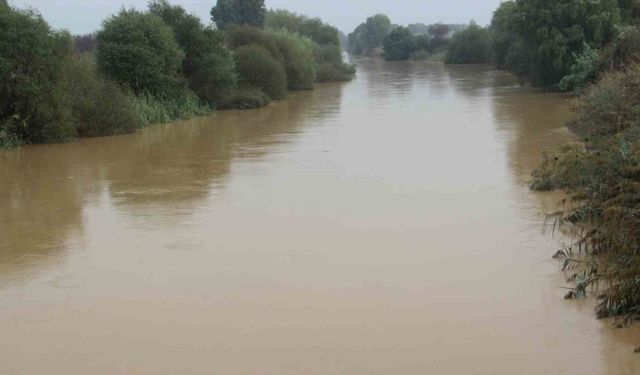 Menderes Nehri’ndeki su seviyesi eski haline geri döndü