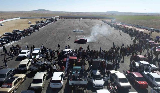 Karaman’da drift alanı ve maket hava aracı pisti törenle açıldı