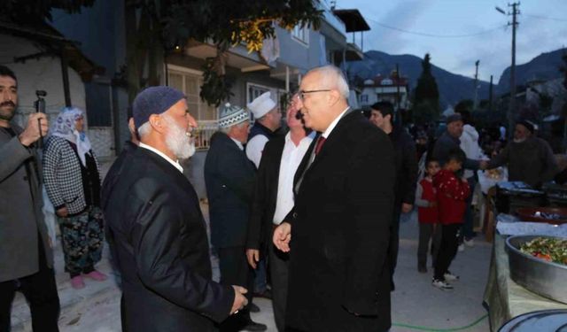 Başkan Arslan, vatandaşlarla iftarda buluştu