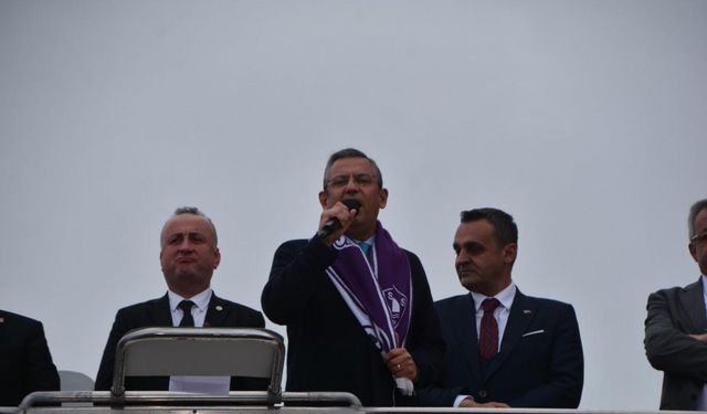 CHP Genel Başkanı Özgür Özel, Sinop’ta