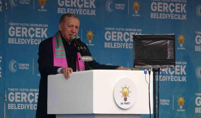 Cumhurbaşkanı Erdoğan: "Deste deste dolarlarla İstanbul’da seçim kazanmak istiyorlar"
