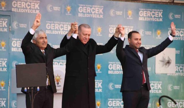 Cumhurbaşkanı Recep Tayyip Erdoğan’ın Çankırı mitingine insan seli