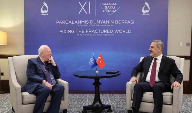 Dışişleri Bakanı Fidan, BM Medeniyetler İttifakı Yüksek Temsilcisi Moratinos ile görüştü