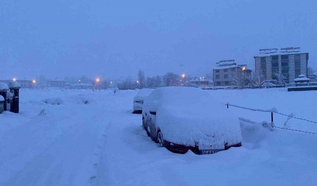 Karlıova’da 40 köy yolu ulaşıma kapandı