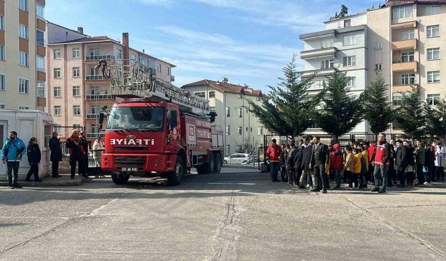 Sinop’ta deprem ve tahliye tatbikatı