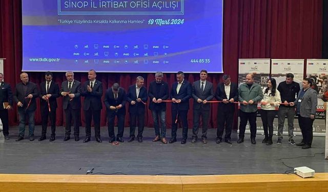 Sinop’ta TKDK İrtibat Ofisi açıldı