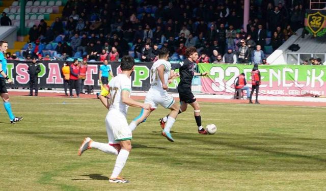 TFF 2. Lig: Isparta 32 Spor: 0 - Amed Sportif Faaliyetler: 2