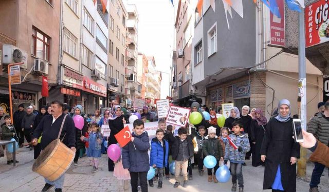 Türkeli’de "Ramazan Karşılama Yürüyüşü"