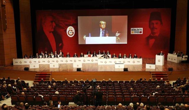 Galatasaray’da 1 Haziran 2024 - 31 Mayıs 2025 dönemi bütçesi kabul edildi