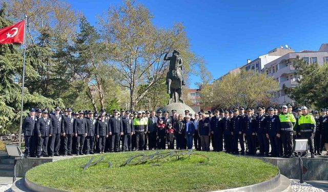Kırklareli’de Türk Polis Teşkilatının 179. kuruluş yılı törenlerle kutlanıyor