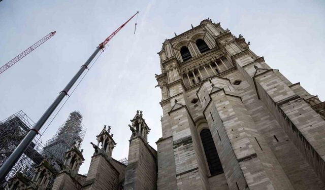 Notre-Dame Katedrali’nin 8 Aralık’ta açılması bekleniyor