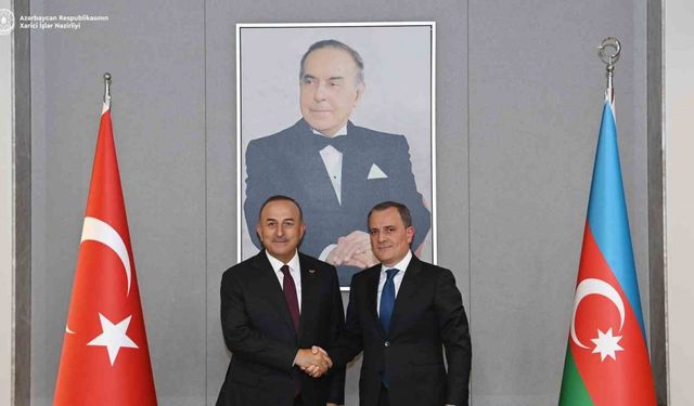 TBMM NATO PA Türk Delegasyonu Başkanı Çavuşoğlu, Azerbaycan Dışişleri Bakanı Bayramov’la bir araya geldi