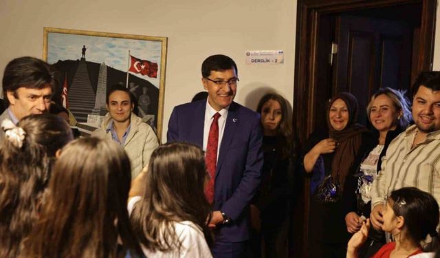 Başkan Kahveci, Kültür Sanat Akademisi’ni ziyaret etti