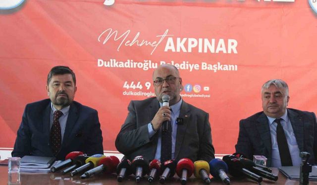 Dulkadiroğlu Belediye Başkanı Akpınar: “Hak sahiplerine hakları teslim edilecek”