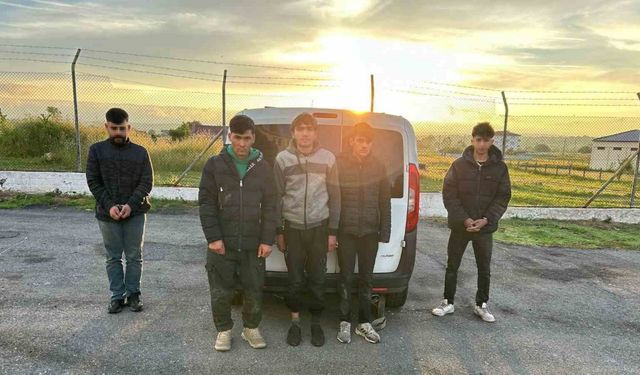 Tekirdağ’da ormana kaçan 2 organizatör ve 3 kaçak göçmen yakalandı