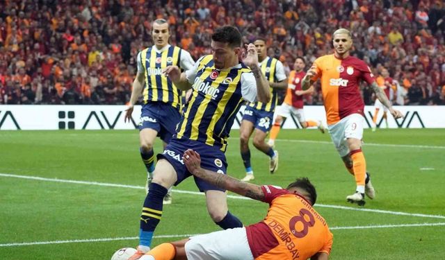 Trendyol Süper Lig: Galatasaray: 0 - Fenerbahçe: 1 (Maç sonucu)