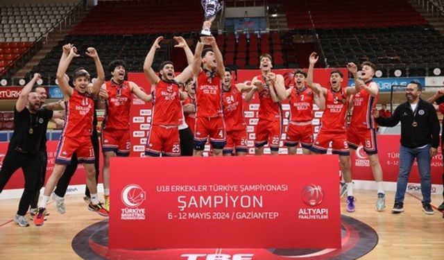 U18 Türkiye Şampiyonası’nda üst üste 2. kez şampiyon Bahçeşehir Koleji