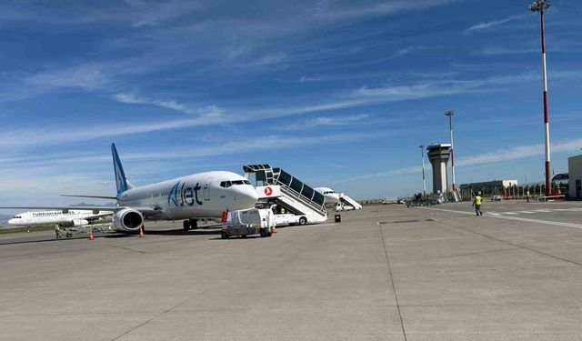 Şerafettin Elçi Havalimanı Haziran ayında 41 bin 455 yolcuya hizmet verdi