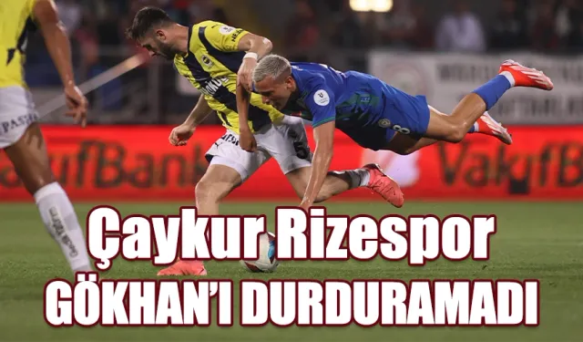 Çaykur Rizespor evinde Fenerbahçe'ye 5-0 yenildi