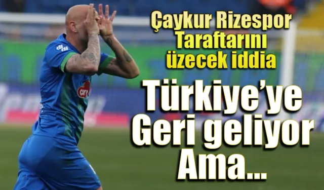 Jonjo Shelvey Türkiye'ye dönüyor ama Rizespor taraftarı üzülecek