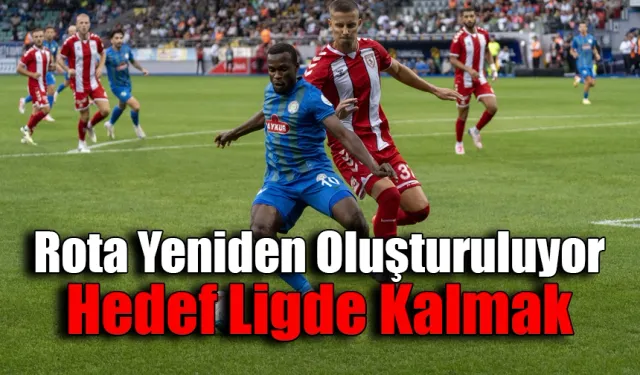 Çaykur Rizespor evinde Samsunspor'a mağlup oldu