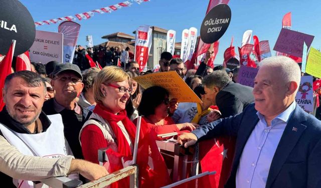 Başkan Bozbey’den teröre ve şiddete karşı yaşam hakkına destek