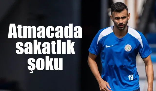 Çaykur Rizespor'da sakatlık şoku.