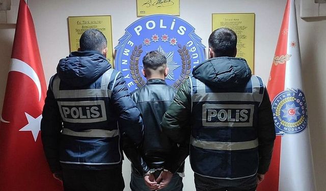 15 suç kaydı bulunan şahıs yakalandı