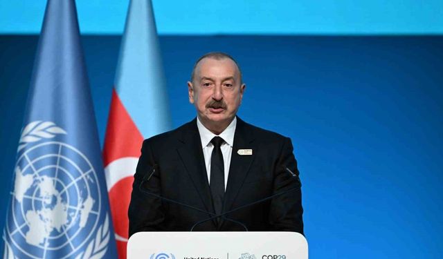 Aliyev: “Azerbaycan COP29’un ev sahibi olduktan sonra iftira ve karalama kampanyasının hedefi oldu”