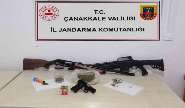 Çanakkale’de jandarmadan uyuşturucu operasyonu: 3 gözaltı