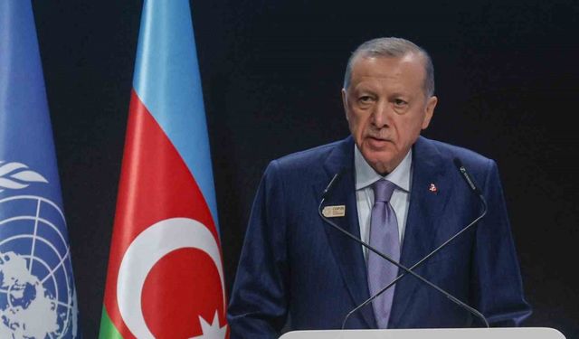 Cumhurbaşkanı Erdoğan: “2053 net sıfır emisyon hedeflerimiz için temel önceliklerimiz yenilenebilir enerji, enerji verimliliği ve nükleer enerjidir”