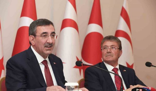 Cumhurbaşkanı Yardımcısı Yılmaz: "Rum tarafı, Türk tarafı ile anlaşma sağlayabilirse çok daha kazançlı sonuçlar alması mümkün"