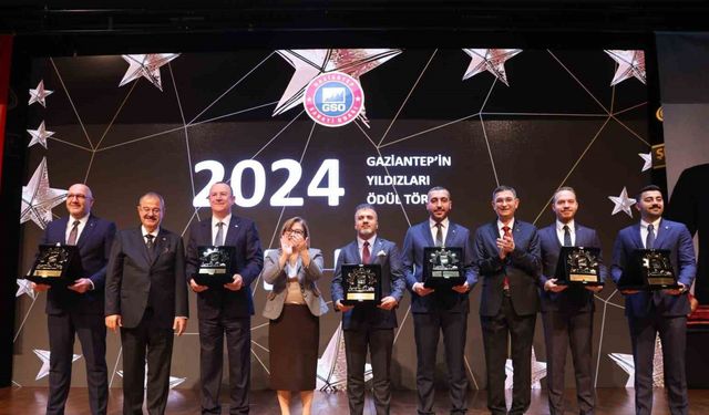 Gaziantep’te "Gaziantep’in Yıldızları Ödül Töreni"