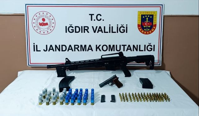 Iğdır’da kaçak silah ticareti operasyonu: 2 şüpheli yakalandı