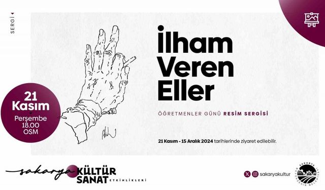 "İlham Veren Eller" resim sergisi OSM’de kapılarını açıyor