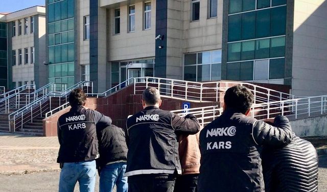 Kars’ta aparta uyuşturucu operasyonu