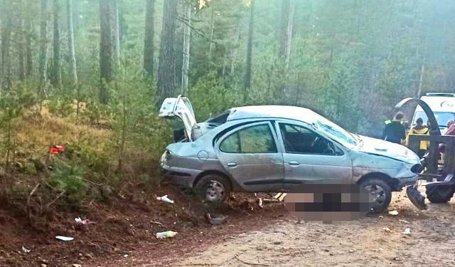 Kastamonu’da otomobil takla attı: 1 ölü, 3 yaralı