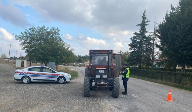 Kırklareli’nde trafik denetimi: 100 araç trafikten men edildi