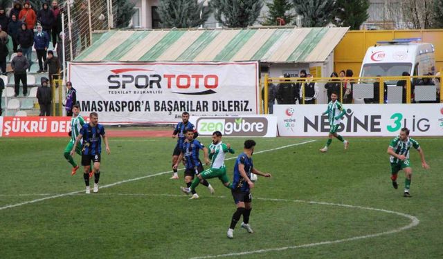 Nesine 3. Lig: Amasyaspor: 1 - Fatsa Belediyespor: 1