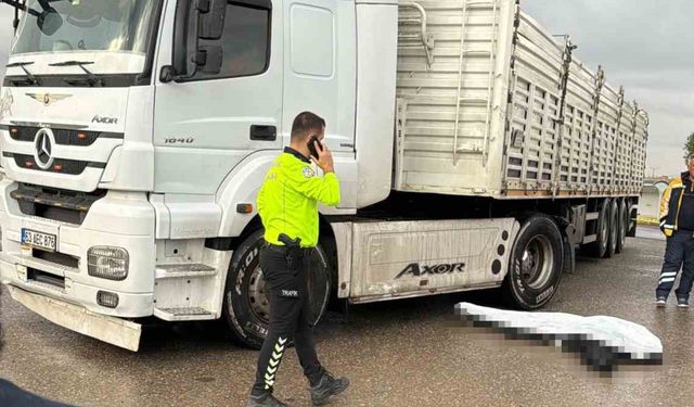 Şanlıurfa’da tırın altında kalan motosiklet sürücüsü hayatını kaybetti