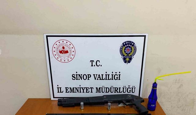 Sinop’ta cips poşetinden esrar çıktı