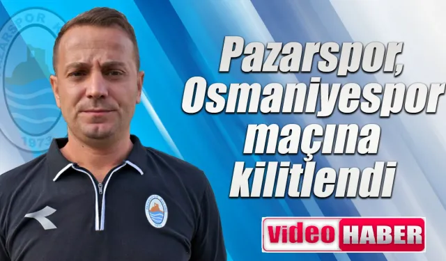 Pazarspor Osmaniyespor maçı