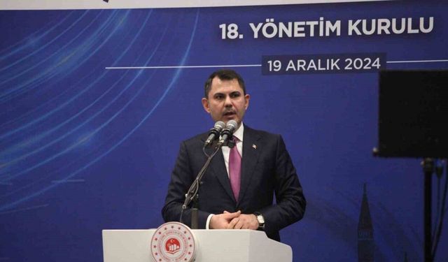 Bakan Kurum: "2025 yılının sonunda evine girmeyen tek bir vatandaşımızı bırakmayacağız"