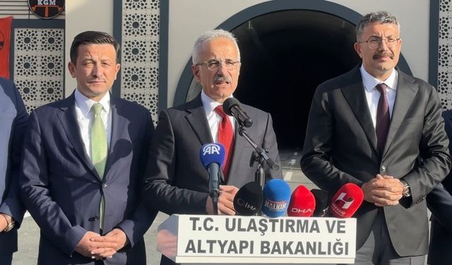 Bakan Uraloğlu Yeniköprü Tünelinde incelemelerde bulundu