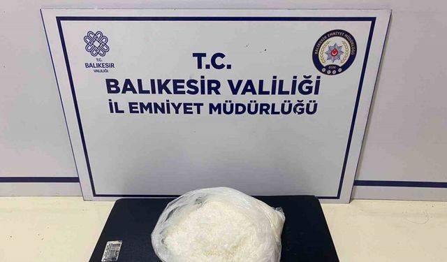 Bandırma’da 430 gram metamfetamin ele geçirildi