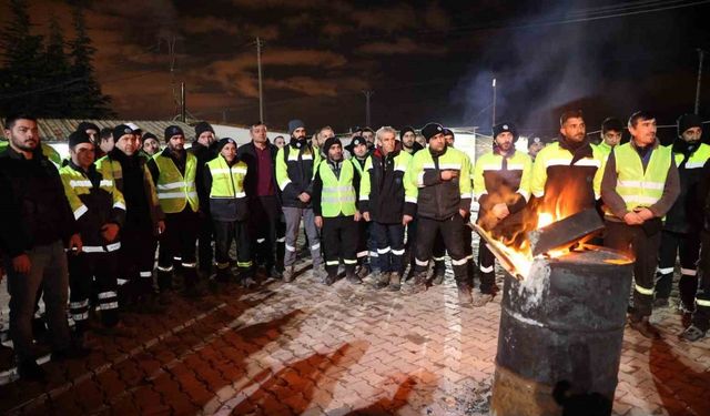 Başkan Kurt personelin yeni yılını kutladı