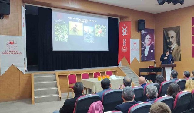 Çanakkale’de Akdeniz Meyve Sineği İle Mücadele Toplantısı Gerçekleştirildi