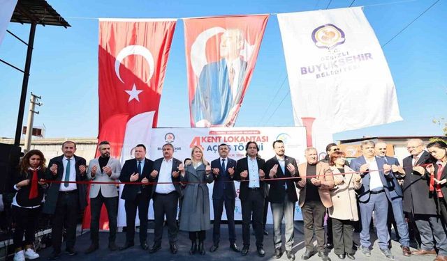 Denizli Büyükşehir Belediyesi 4. Kent Lokantasını hizmete açtı